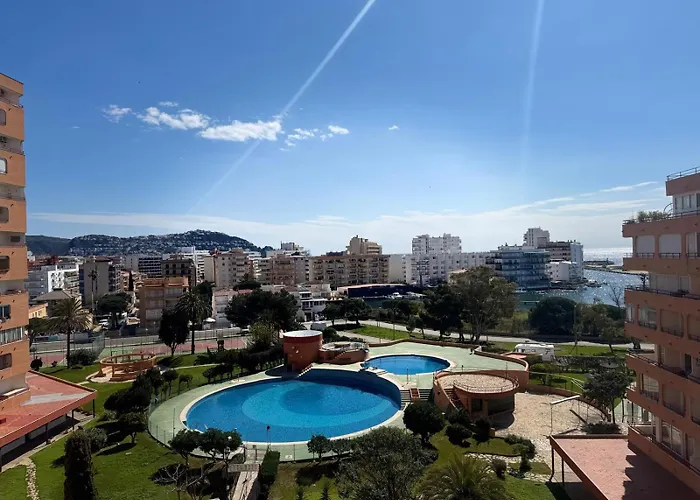 Acogedor Estudio En El Edificio Isla De Apartman Roses